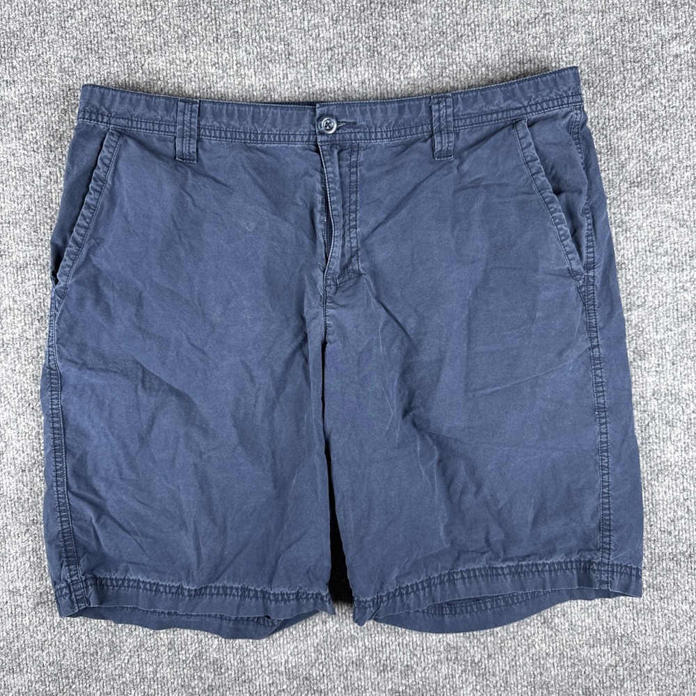 Columbia Shorts Men 36W x 10L Navy Blue Nylon Outdoors Lightweight